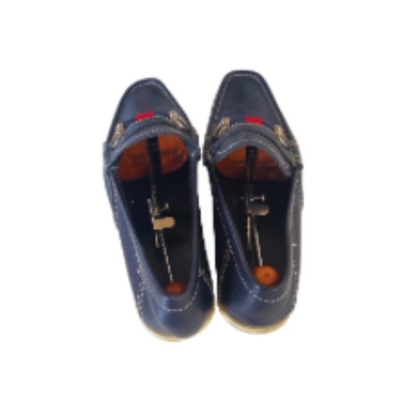 -Men's Gucci Navy Boat Shoes Size 8 - Picture 7 of 7